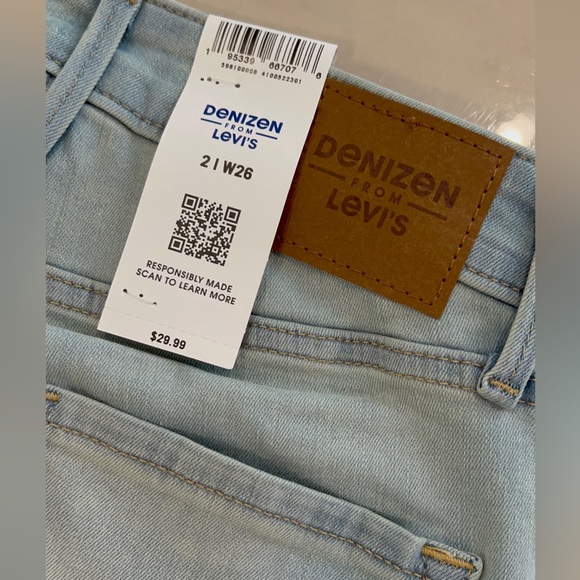 Denizen Levi’s, Women’s, Jeans, Ultra High-Rise, Super Skinny, Denim Jeans. - Picture 9 of 9